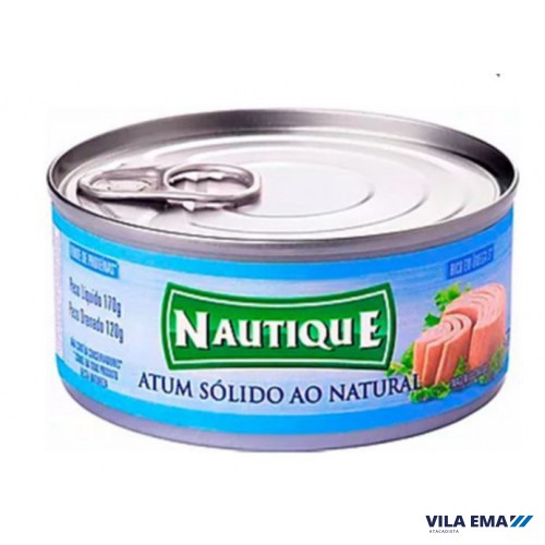 ATUM SOLIDO AO NATURAL NAUTIQUE 24X170GR