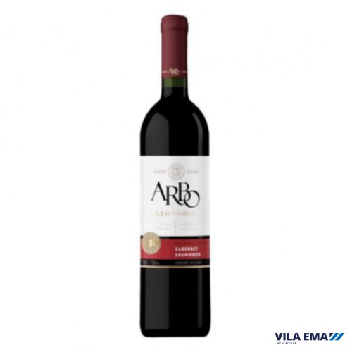 VINHO RESERVADO ARBO CAB SAUVIG SECO TT 6X750ML