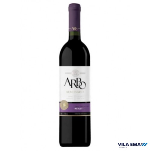VINHO RESERVADO ARBO MERLOT SECO TT 6X750ML 