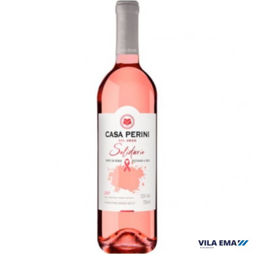 VINHO CASA PERINI SOLIDARIO ROSE SECO TT 6X750ML 