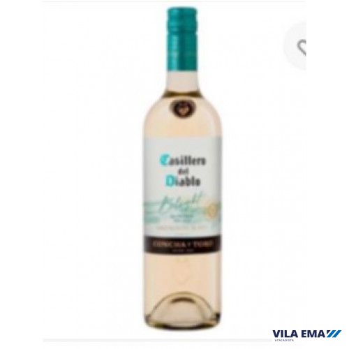 V CASILLERO DEL DIABLO BELIGHT SAUV BLANC 12X750ML