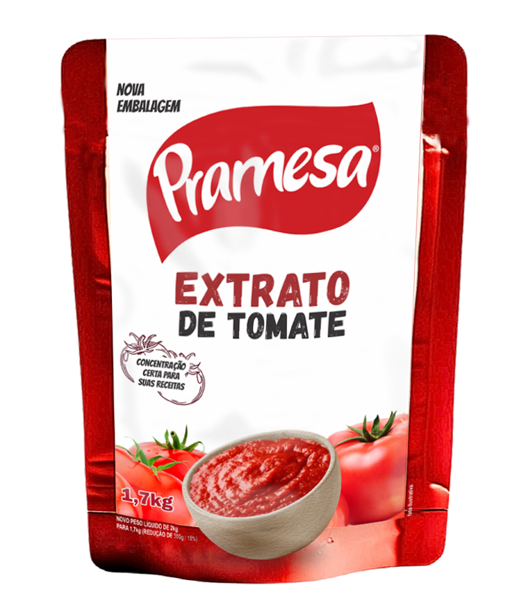 EXTRATO DE TOMATE PRAMESA 6X1,7KG