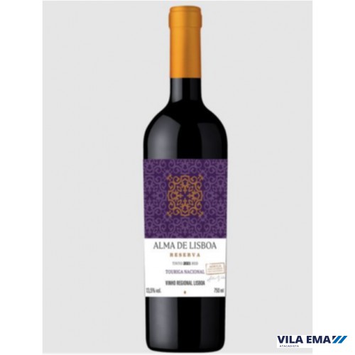 762 V REGIONAL ALMA DE LISBOA RESERV TTO TOURIGA 6X750ML 