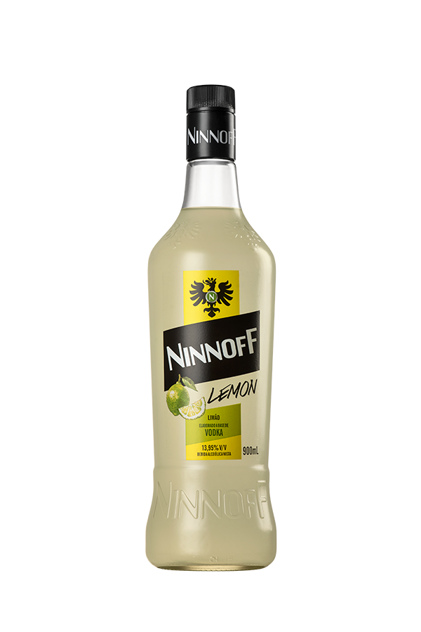 VODKA NINNOFF LEMON 6X900ML