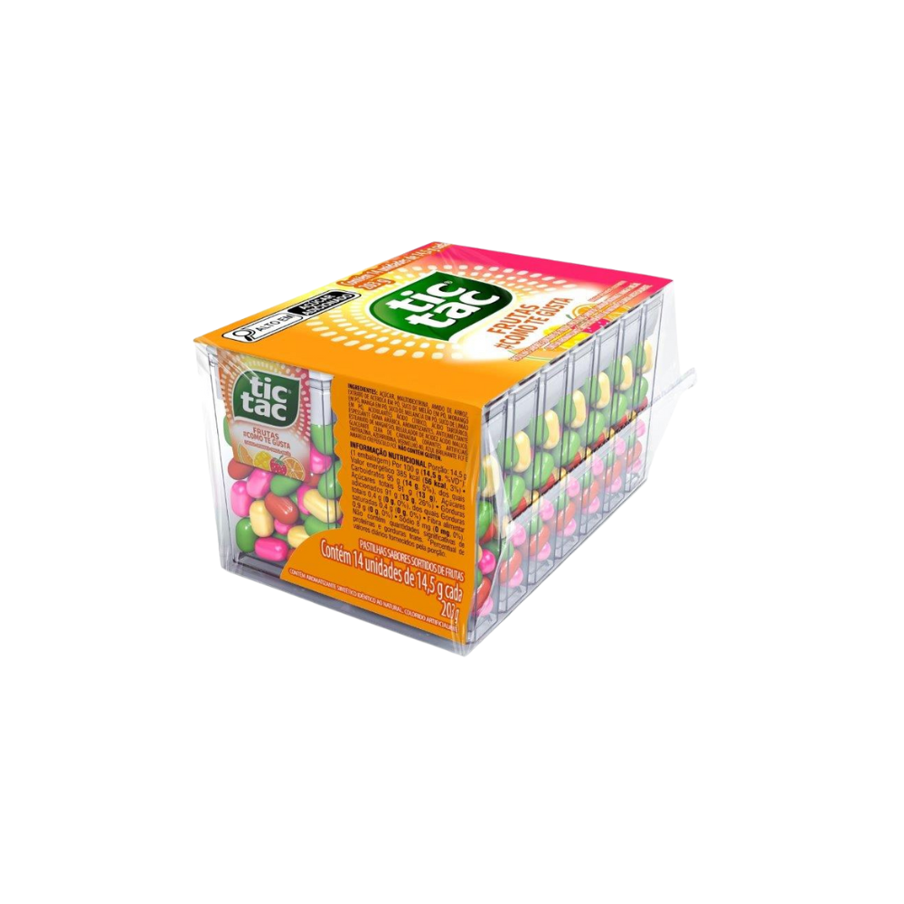 TIC TAC 16,4GRX14X12 FRUTAS