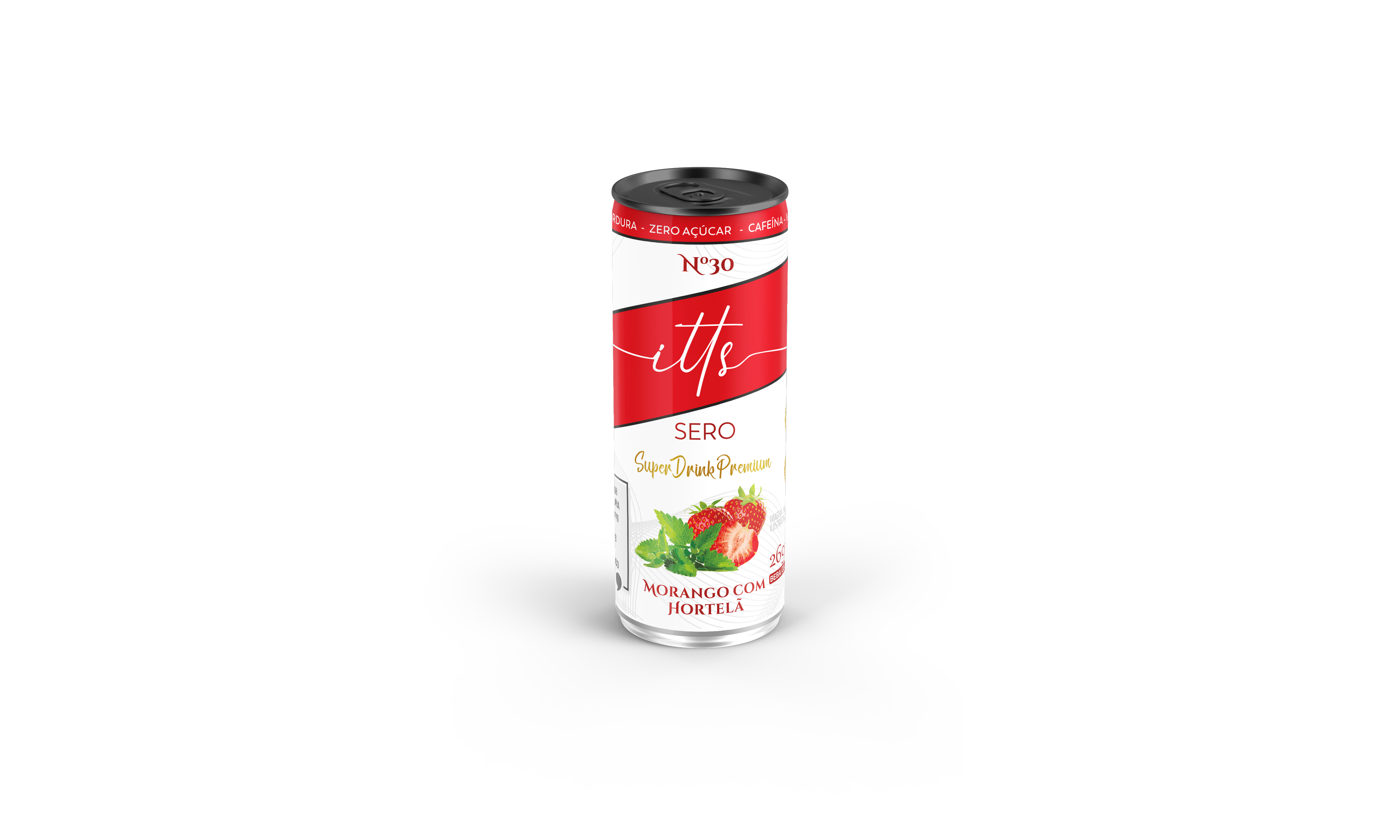 ITTS SERO MORANGO C HORTELA S/ACUCAR 24X269ML