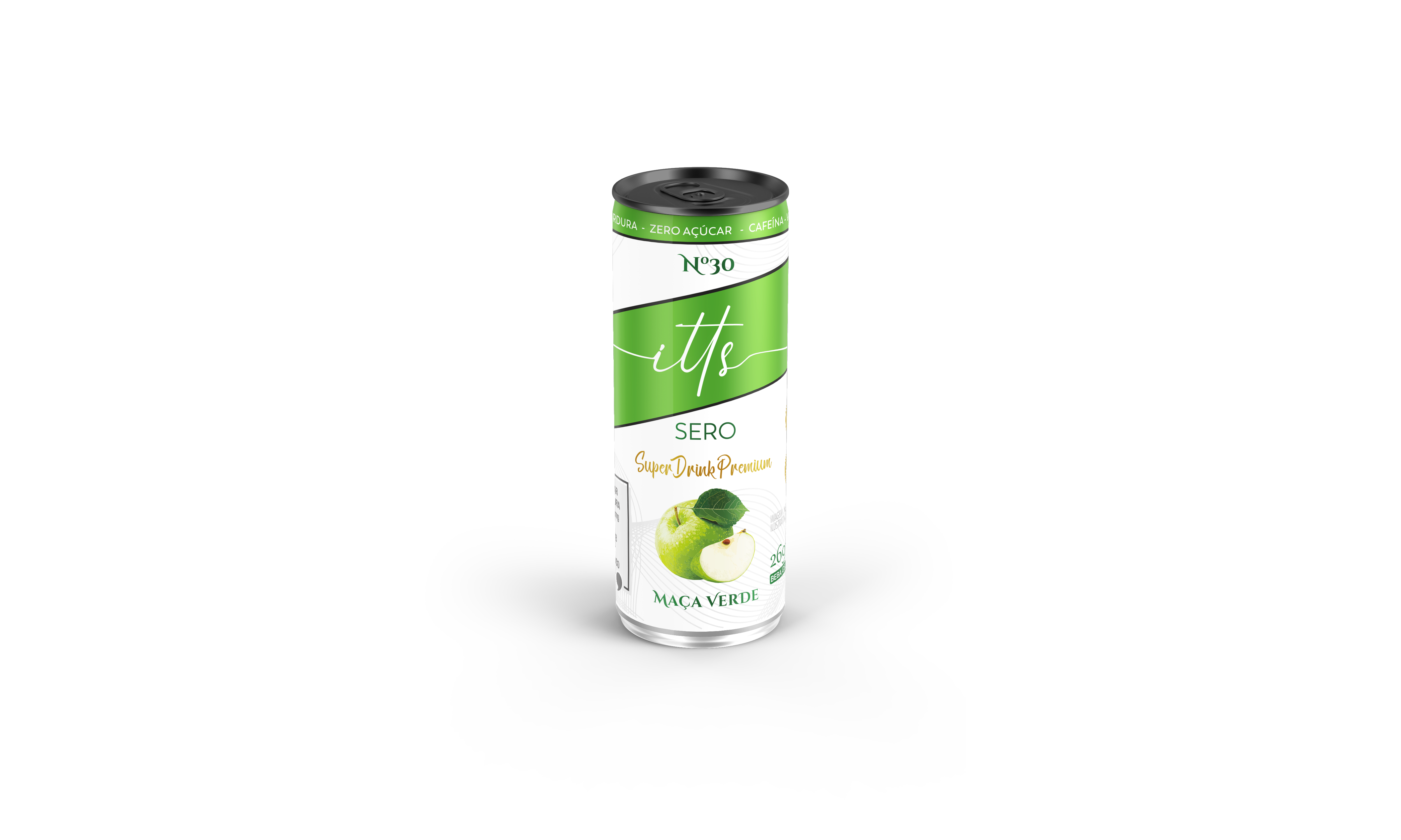 ITTS SERO MACA VERDE S/ACUCAR 24X269ML