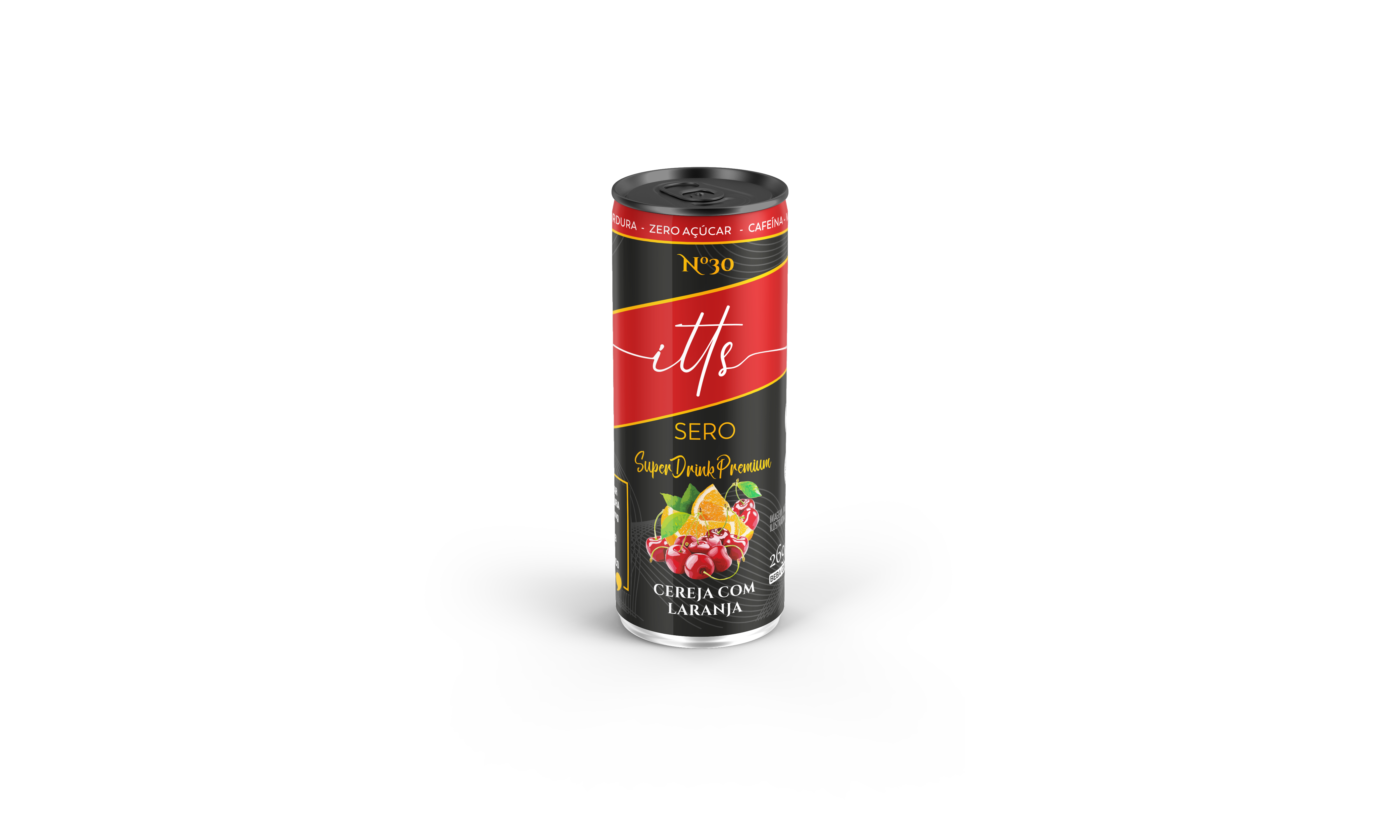 ITTS SERO CEREJA COM LARANJA S/ACUCAR 24X269ML