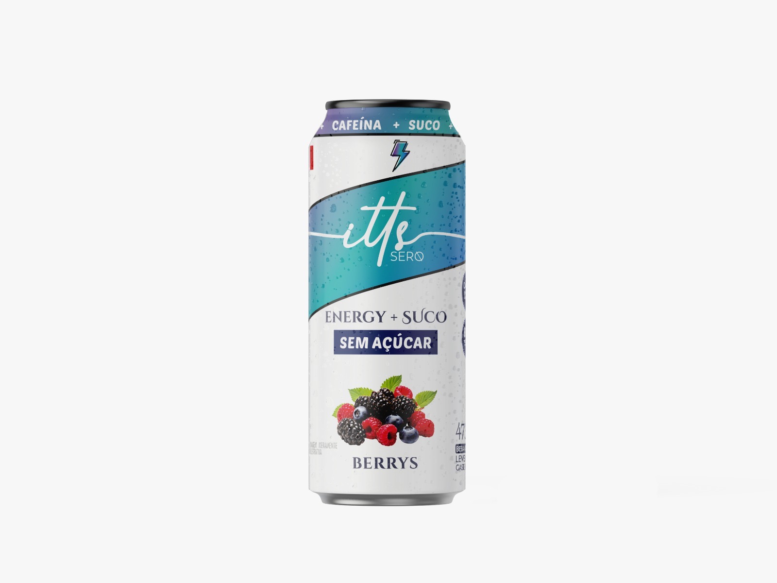ITTS SERO ENERGY SUCO BERRY S/ACUCAR 12X473ML