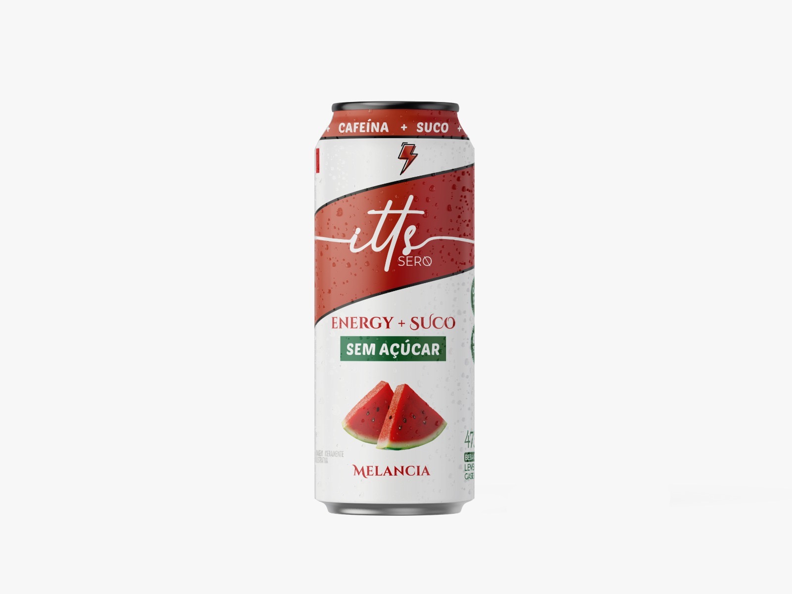 ITTS SERO ENERGY SUCO MELANCIA S/ACUCAR 12X473ML