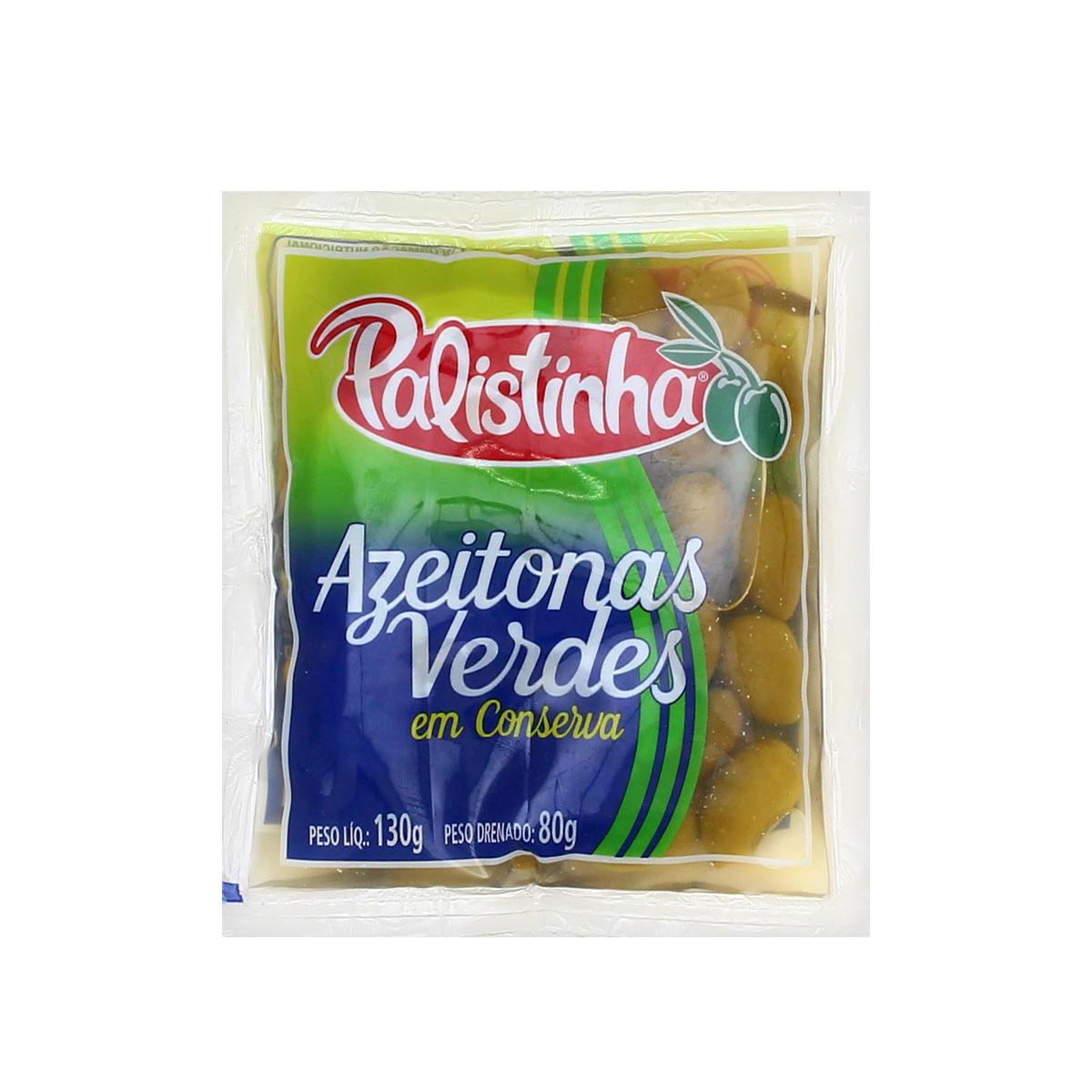 AZEITONA VERDE INTEIRA SACHE TIRA 40X10X80G