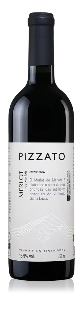 VINHO PIZZATO RESERVA MERLOT 6X750ML