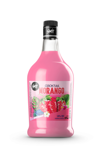 COQ ALC SAMBA SUL MORANGO 6X870ML