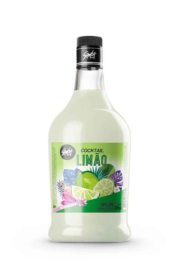 COQ ALC SAMBA SUL LIMAO 6X870ML