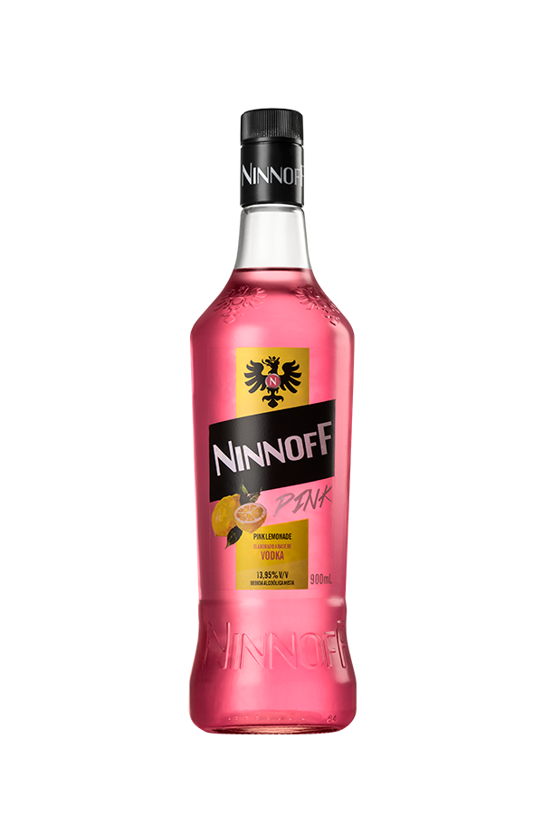 VODKA NINNOFF PINK LIMONADE 6X900ML