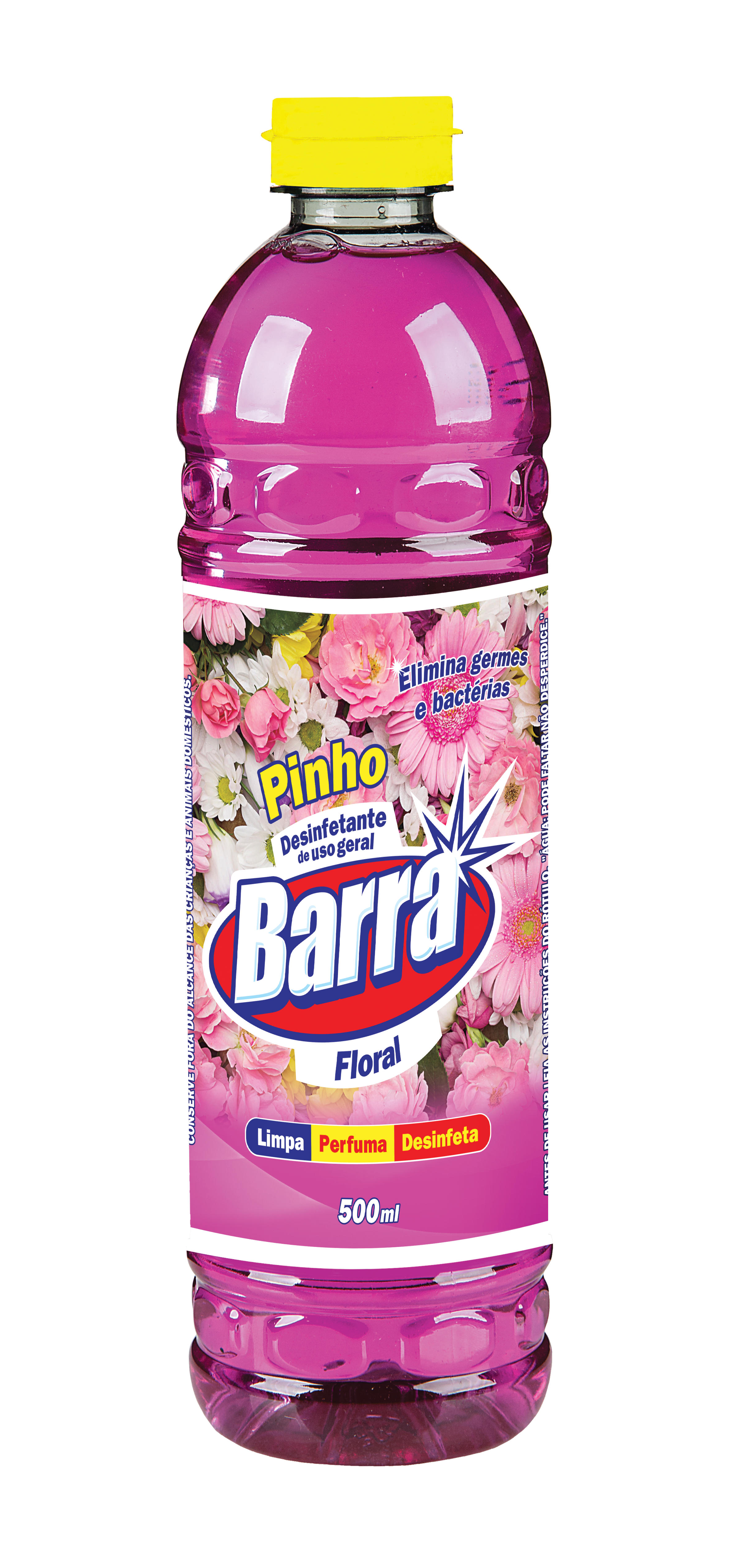 DESINFETANTE BARRA PINHO FLORAL 12X500ML