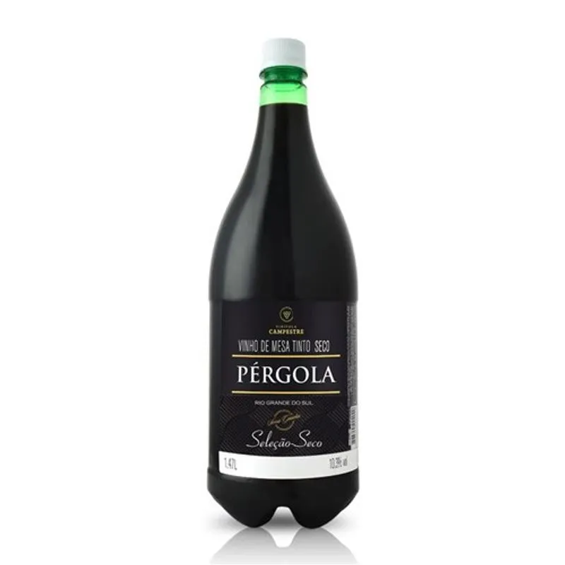 Imagem do Produto: VINHO PERGOLA TINTO SECO PET 6X1,45L