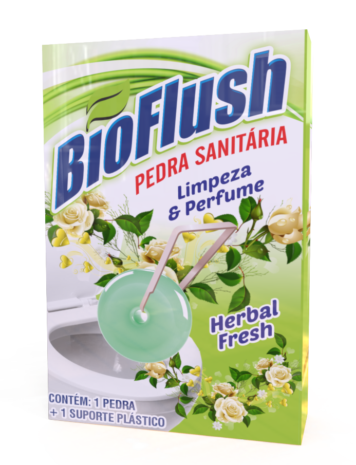 ODORIZANTE SANITÁRIO 36X25GR BIOFLUSH HERBAL FRESH
