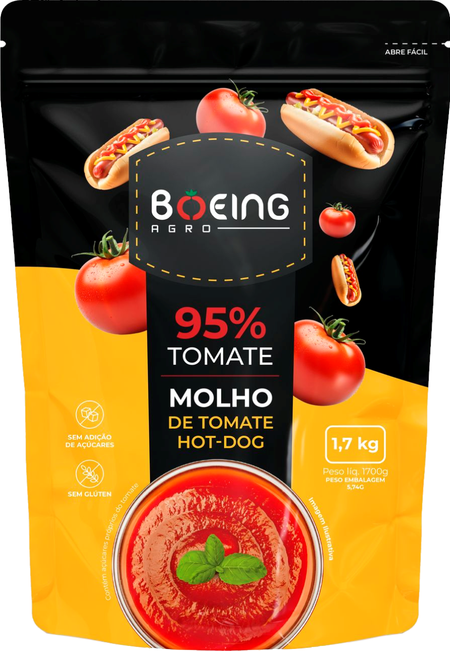 MOLHO DE TOMATE BOEING HOT DOG 8X1,7KG