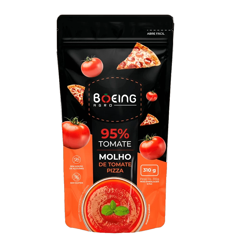 MOLHO DE TOMATE BOEING PIZZA 8X1,7KG