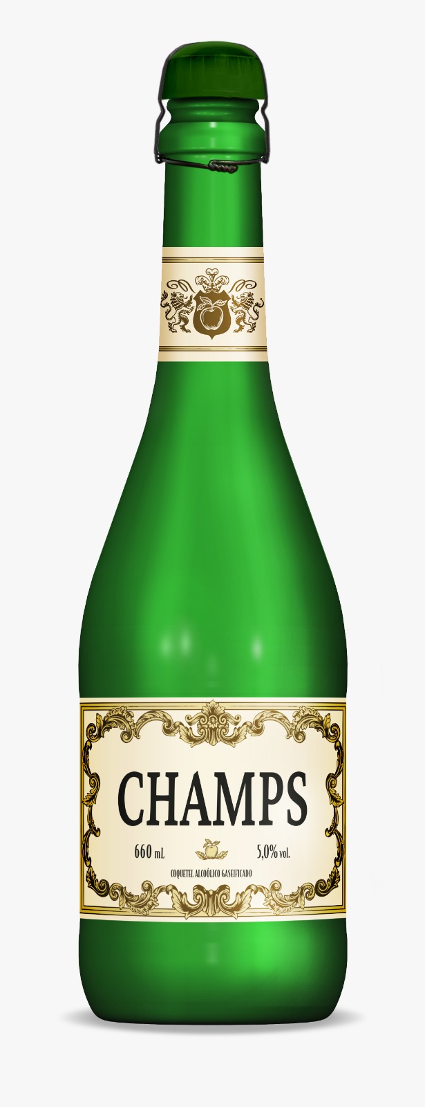 COQUETEL ALCOÓLICO GASEIFICADO CHAMPS 12X660ML