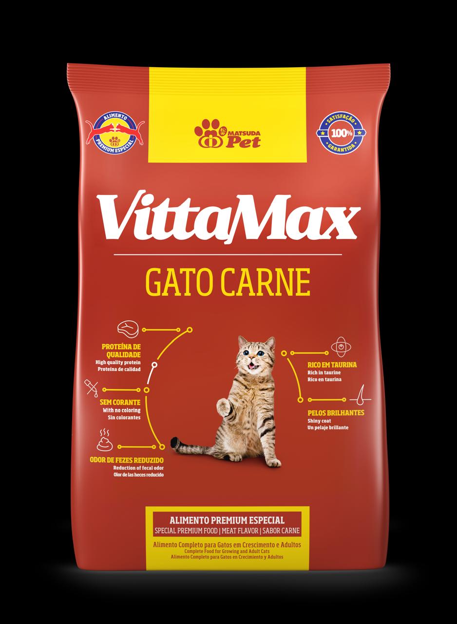 VITTAMAX GATO CARNE 6X3KG