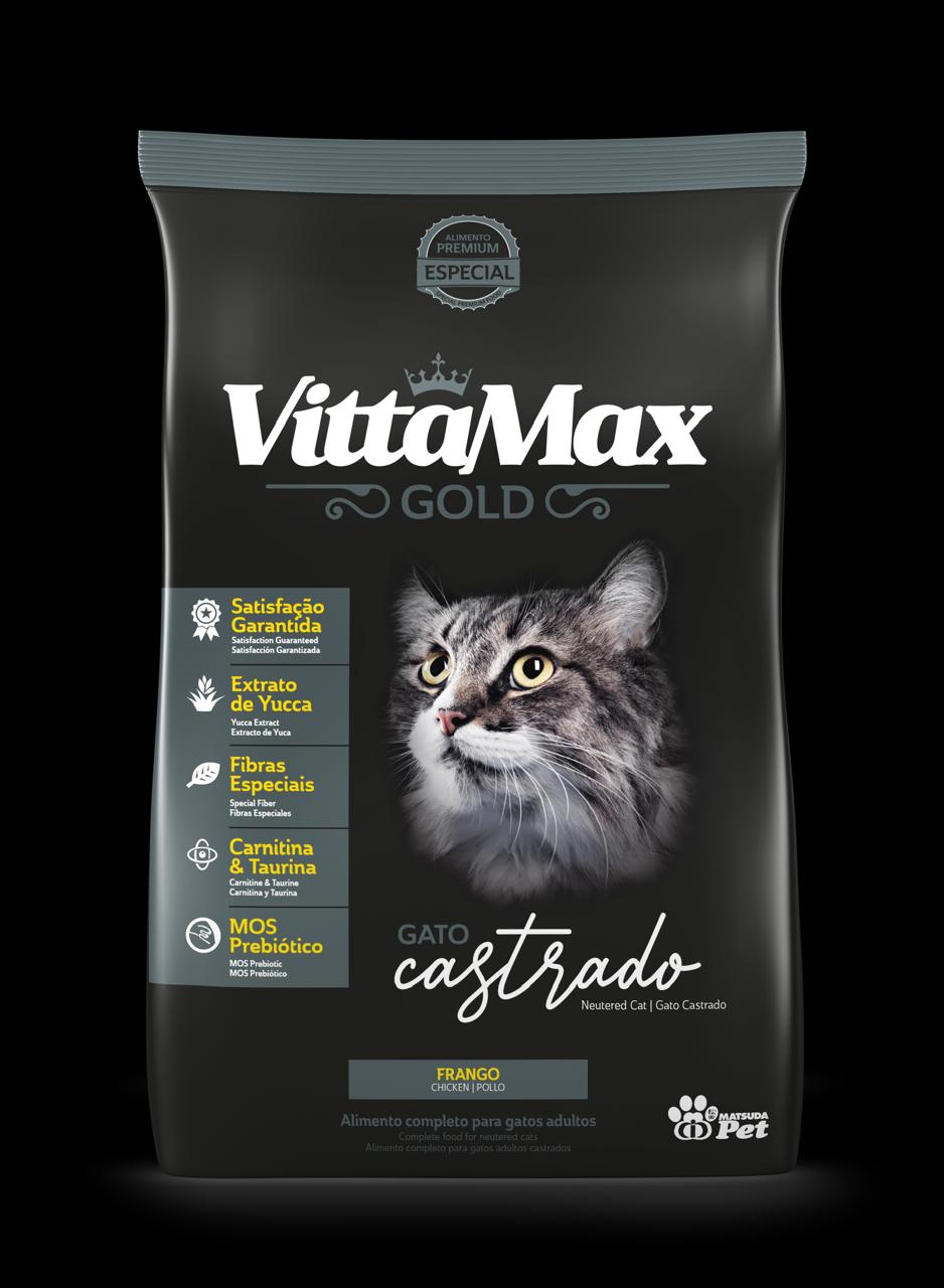 VITTAMAX GATO CAST. FRANGO 10,1KG