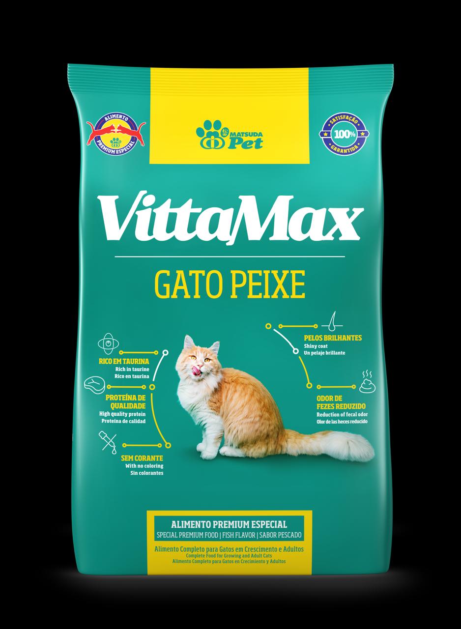 VITTAMAX GATO PEIXE 10X1KG