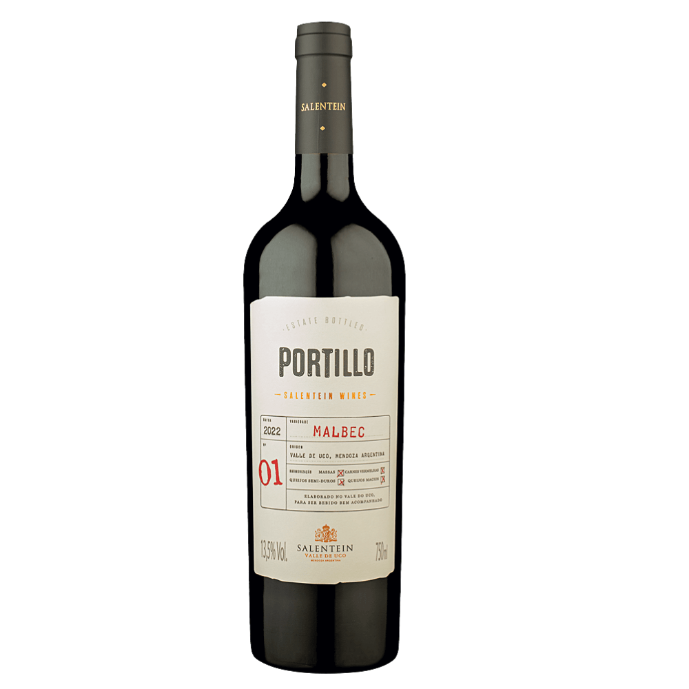 VINHO PORTILLO VALLE DE UCO MALBEC 6X750ML