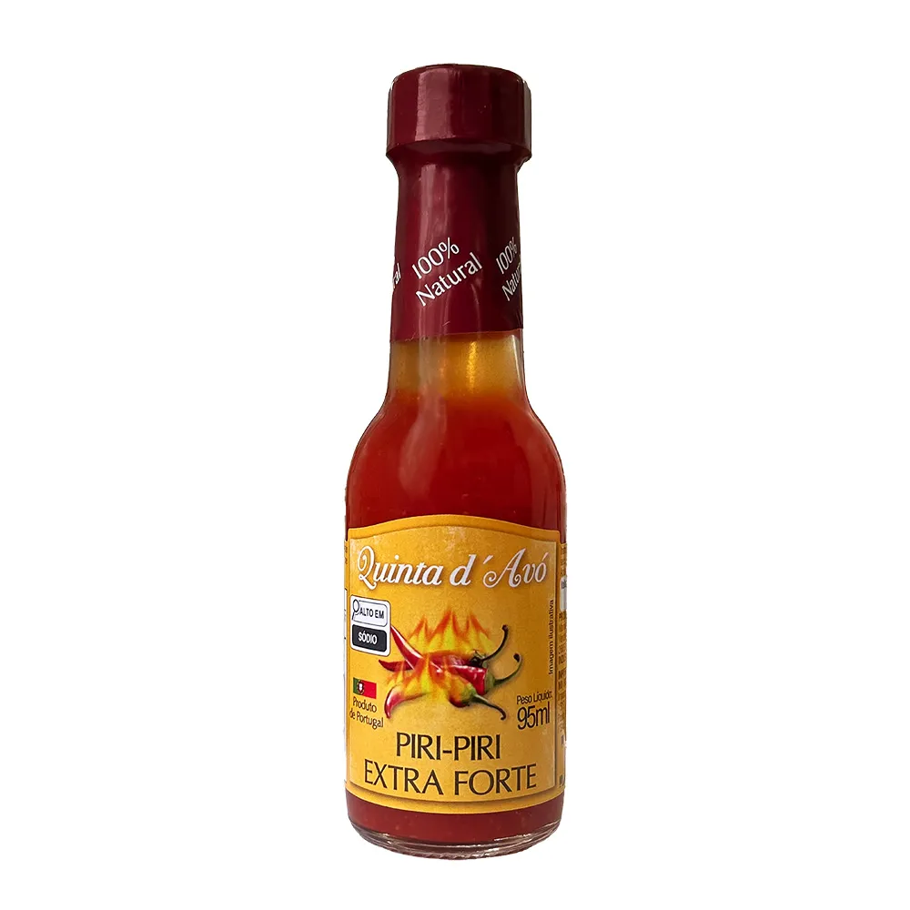 MOLHO DE PIRI PIRI EXTRA FORTE 12X95ML