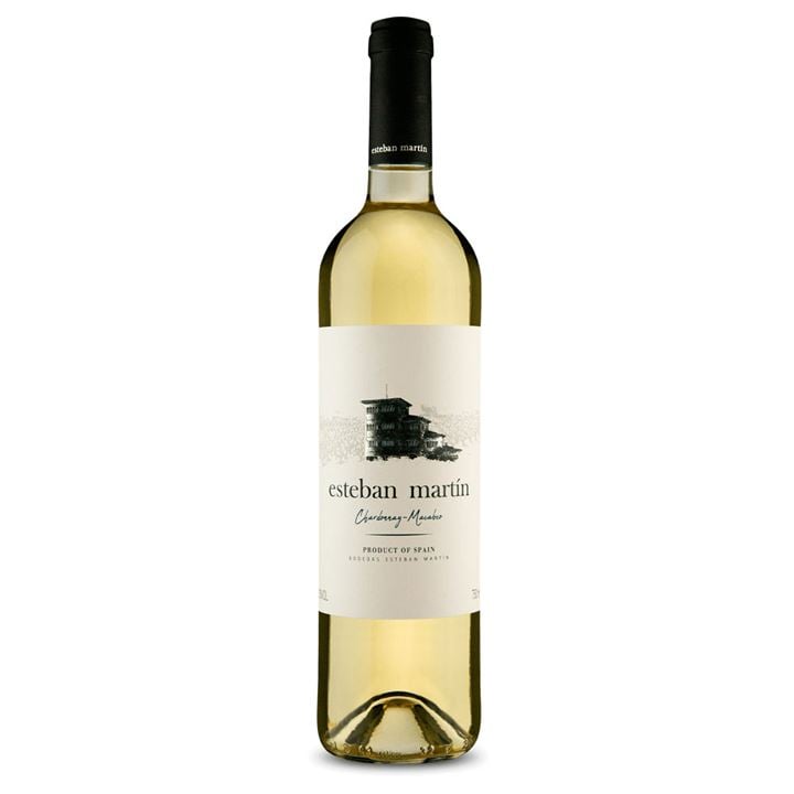 V ESTEBAN MARTIN D.O. CARINENA CHARDONNAY MACABEO BLANCO 12X750ML