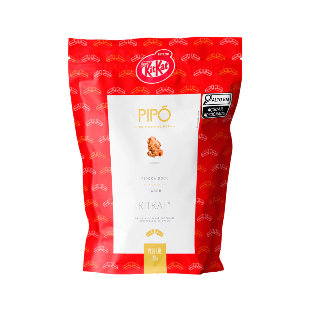 SACHE PIPOCA DOCE KIT KAT 24X70G