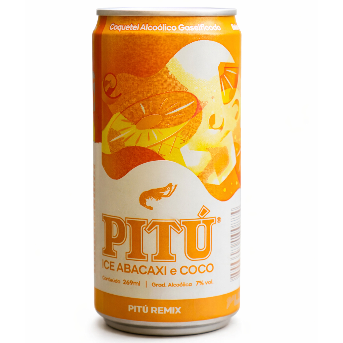 ICE PITU REMIX ABACAXI E COCO LATA 12X269ML